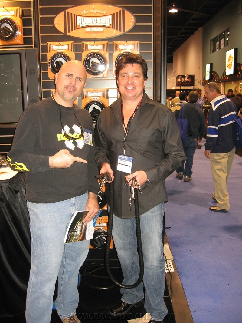 21. Who's this...Joey Tafolla shows off his Audio Skin..jpg