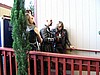34. Quick photo session...KK's behind the bush..jpg