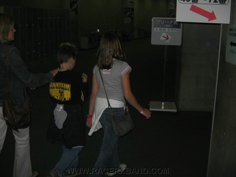 05. Heading downstairs backstage..jpg