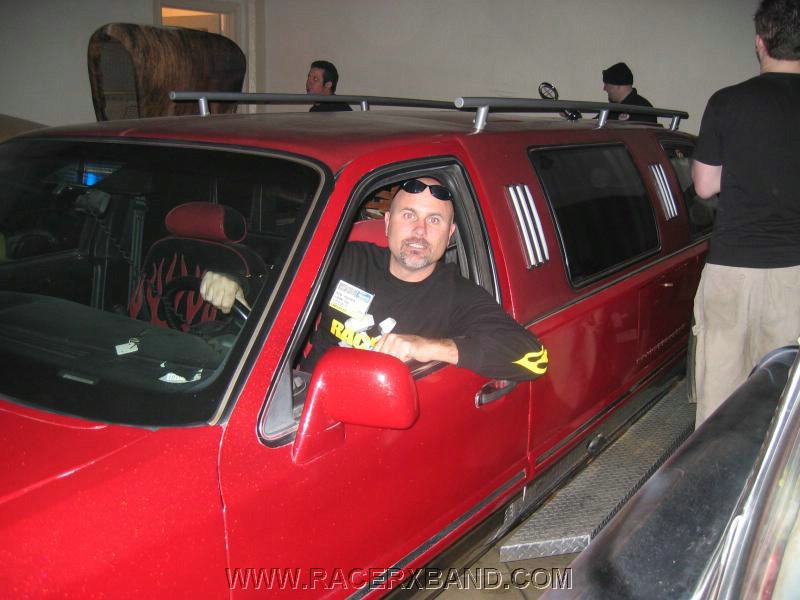 69. I got to sit in the limo...doesn't get cooler than that..jpg