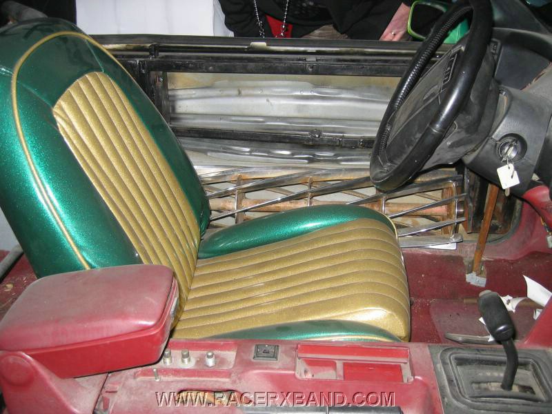 72. Inside the Mustang...gotta love those blades in the door..jpg
