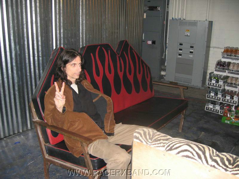 77. Getting tired..in the Monster Garage Chill Out Area..jpg