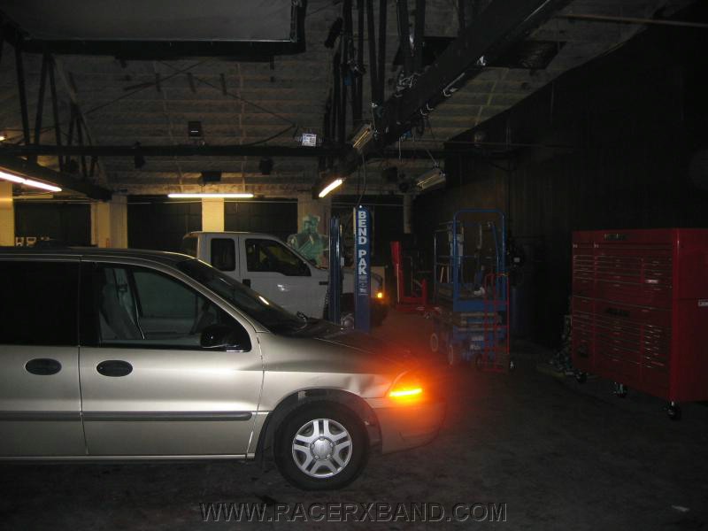 82. Shot of the garage.  Robot free standing cutout in the background..jpg