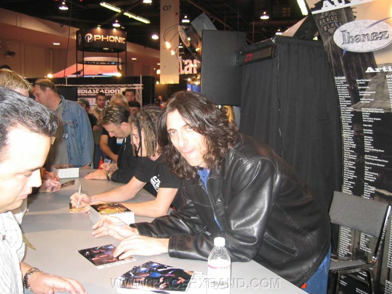 89.  Scott at the Tama signing. It's Sunday...NAMM is over till next year..jpg