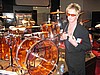 13. Jeff shows his John Bonham tattoo in front of the new Bonham remake set at Ludwig..jpg