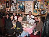 87. Group dinner. That's Ed from Mascot Records on Paul's right...and Dean from Leatherwolf between Paul and Jeff..jpg